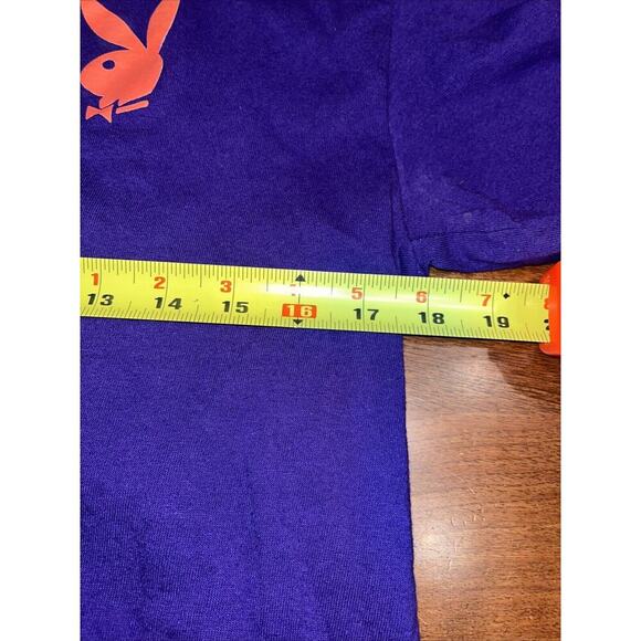 Playboy T-Shirt Men Medium Graphic Print Logo Purple - Picture 4 of 5